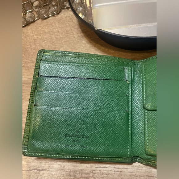 Vintage Louis Vuitton Wallet Green - Picture 8 of 9